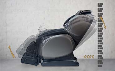 Слайдер система раскладывания кресла - Массажное кресло DreamWave M.8LE